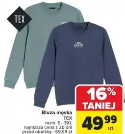 Carrefour Bluza męska TEX oferta