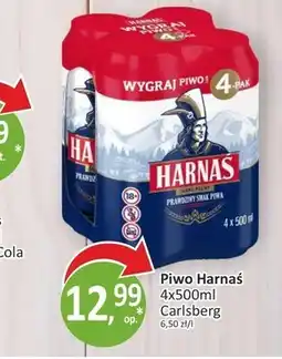 Passa Harnaś Piwo jasne pełne 4 x 500 ml oferta