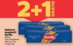 Netto Makaron spaghetti Barilla oferta