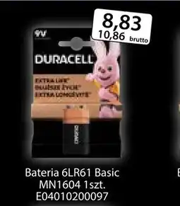 AT Duracell 6LR61/MN1604 9 V Bateria alkaliczna oferta