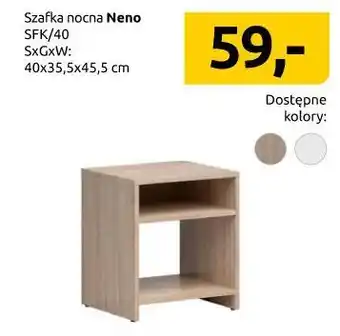 Black Red White Szafka nocna Neno oferta