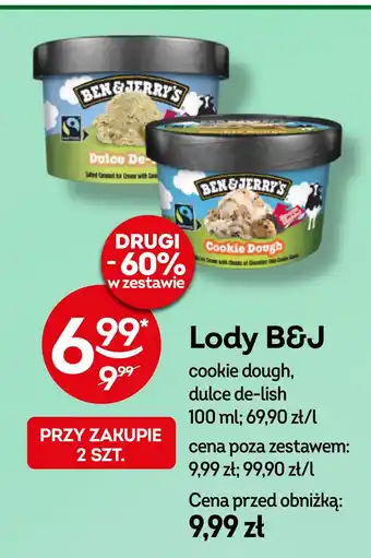 Żabka Lody cookie dough Ben & jerry's oferta