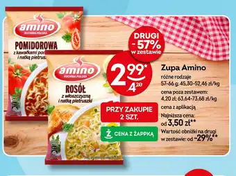 Żabka Rosół z włoszczyzną i natką pietruszki Amino oferta