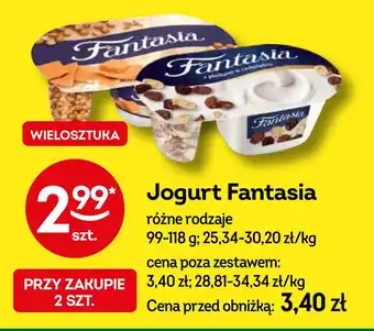 Żabka Jogurt płynny karmel Danone fantasia oferta