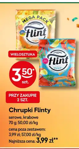 Żabka Sucharki krabowe Flint oferta