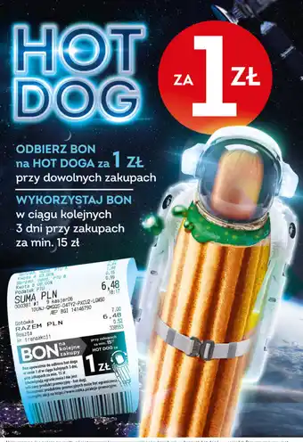 Żabka Hot dog z parówką Żabka cafe oferta