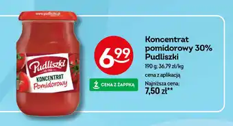 Żabka Koncentrat pomidorowy 30 % Pudliszki oferta