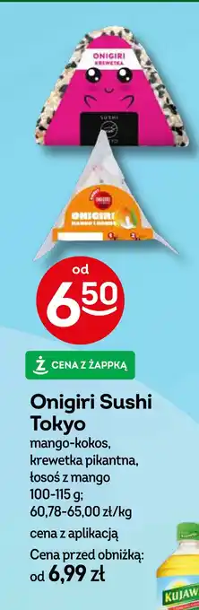 Żabka Sushi onigiri łosoś z mango Tokyo sushi oferta