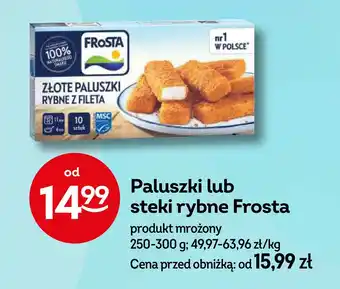 Żabka Paluszki rybne złote Frosta oferta