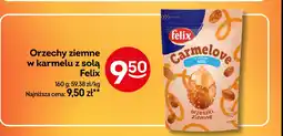 Żabka Orzeszki ziemne w karmelu ze szczyptą soli Felix carmelove oferta