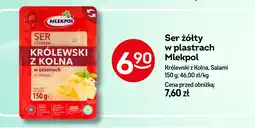 Żabka Ser salami plastry Mlekpol oferta