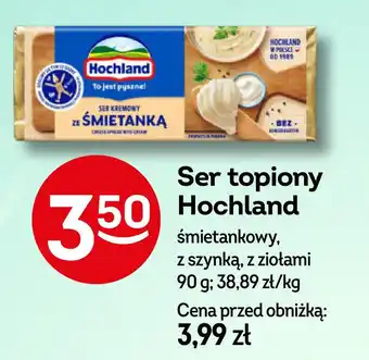 Żabka Ser kremowy z szynką Hochland oferta