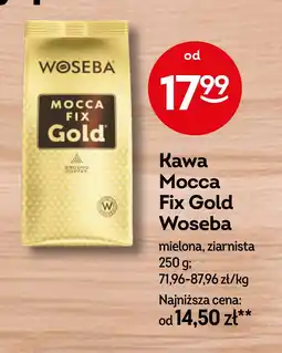 Żabka Kawa Woseba mocca fix gold oferta