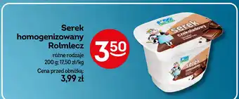 Żabka Serek homogenizowany czekoladowy Rolmlecz oferta