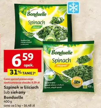 Auchan Szpinak Bonduelle oferta