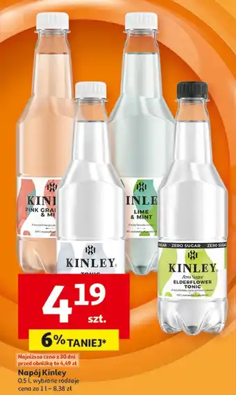 Auchan Napój Kinley oferta