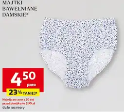 Auchan Majtki damskie oferta