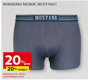 Auchan Bokserki męskie Mustang oferta