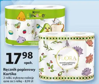 Auchan Ręcznik papierowy Kartika oferta