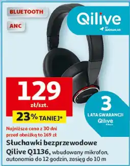 Auchan Słuchawki bluetooth Qilive oferta