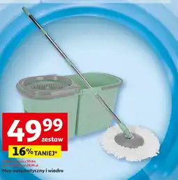 Auchan Zestaw mop i wiadro To ta! oferta