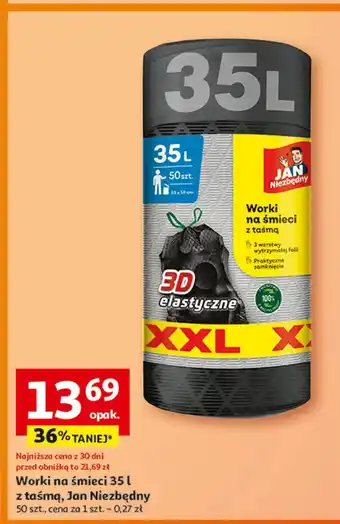 Auchan Worki na śmieci Jan Niezbędny oferta