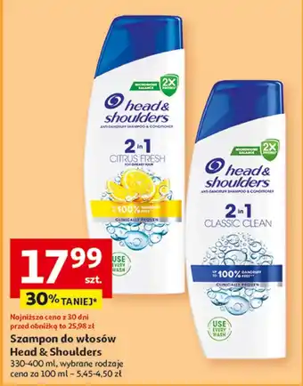 Auchan Szampon Head&Shoulders oferta