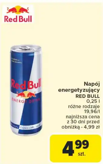 Carrefour Napój energetyzujący RED BULL oferta