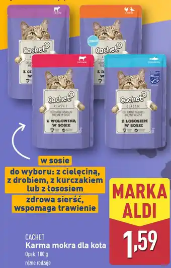 ALDI CACHET Karma mokra dla kota oferta