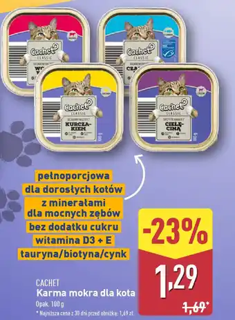 ALDI CACHET Karma mokra dla kota oferta