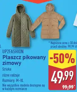 ALDI UP2FASHION Płaszcz pikowany oferta