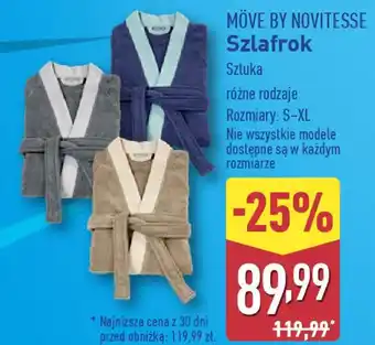 ALDI MÖVE BY NOVITESSE Szlafrok oferta