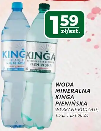 Top Market Woda mineralna kinga pienińska oferta