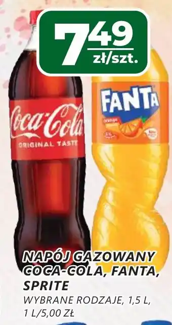 Top Market Napój gazowany coca-cola, fanta, sprite oferta