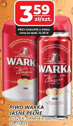 Top Market Piwo warka jasne pełne oferta