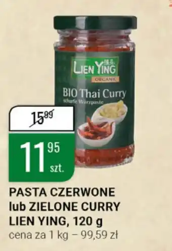 bi1 Pasta czerwone lub zielone curry  Lien Ying 120g oferta