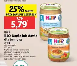 Lidl Spaghetti bolognese Hipp oferta