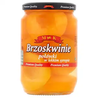 Dino MK Brzoskwinie połówki w lekkim syropie 680 g oferta