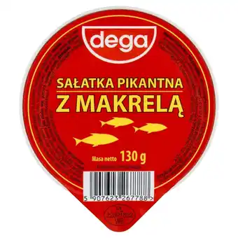 Dino dega Sałatka pikantna z makrelą 130 g oferta