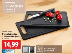 Lidl LIVARNO home Deska lub zestaw 2 desek do krojenia oferta