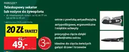 Lidl PARKSIDE Teleskopowy sekator lub nożyce do żywopłotu oferta