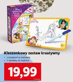 Lidl Kieszonkowy zestaw kreatywny oferta