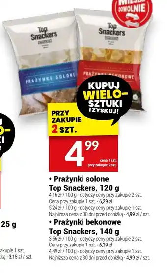 Twój Market Top Snackers oferta