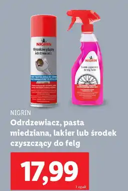 Lidl NIGRIN Wysokowydajny odrdzewiacz oferta