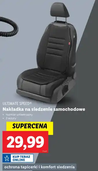 Lidl ULTIMATE SPEED Nakładka na siedzenie samochodowe oferta