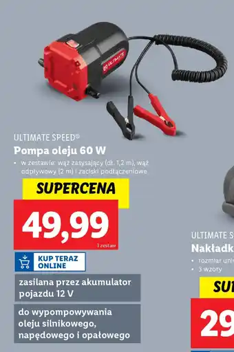 Lidl ULTIMATE SPEED Pompa oleju 60 W oferta