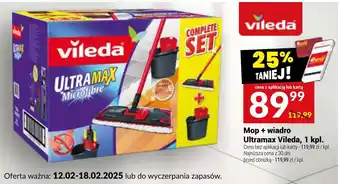 Twój Market Mop + wiadro Ultramax Vileda oferta