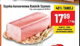 Polomarket Szynka konserwowa Rzeźnik szymon poleca oferta