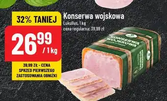 Polomarket Konserwa wojskowa Lukullus oferta