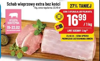 Polomarket Schab wieprzowy bez kości oferta